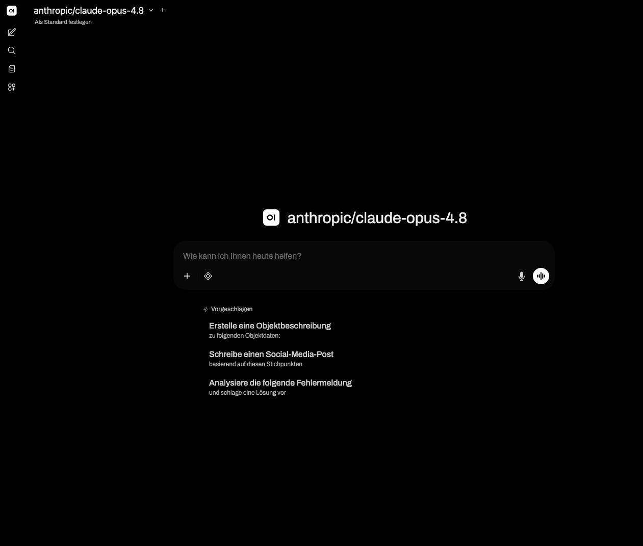 OpenWebUI KI-Plattform
